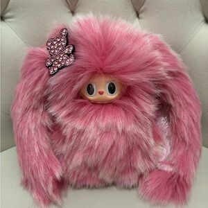 Gorgeous pink custom labubu bunny - New, high-quality custom